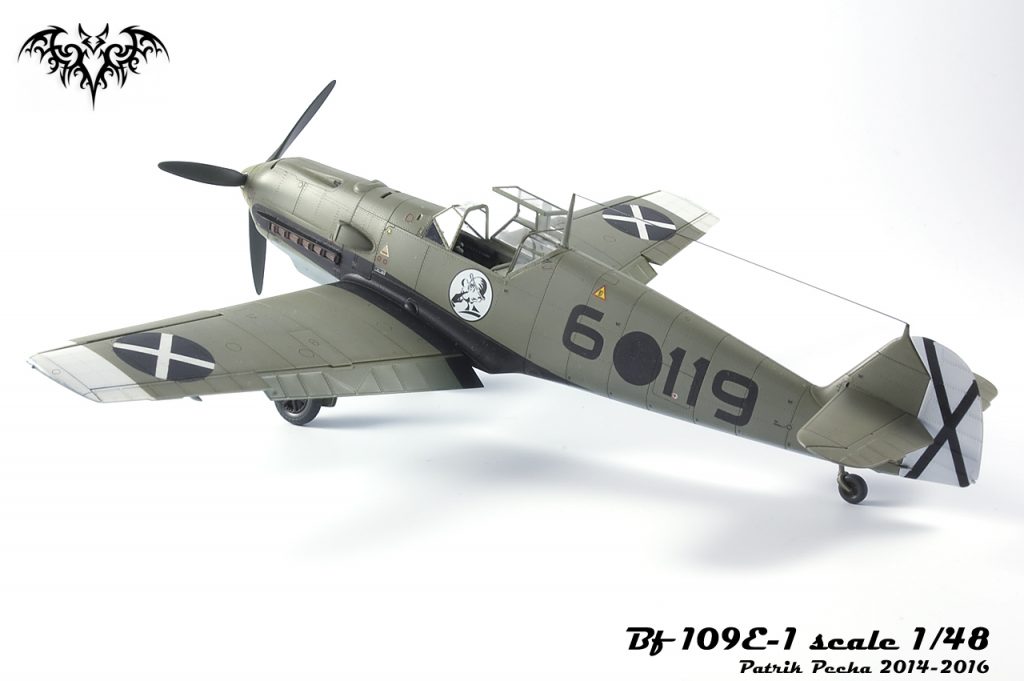 Bf 109E-1 1/48 Eduard